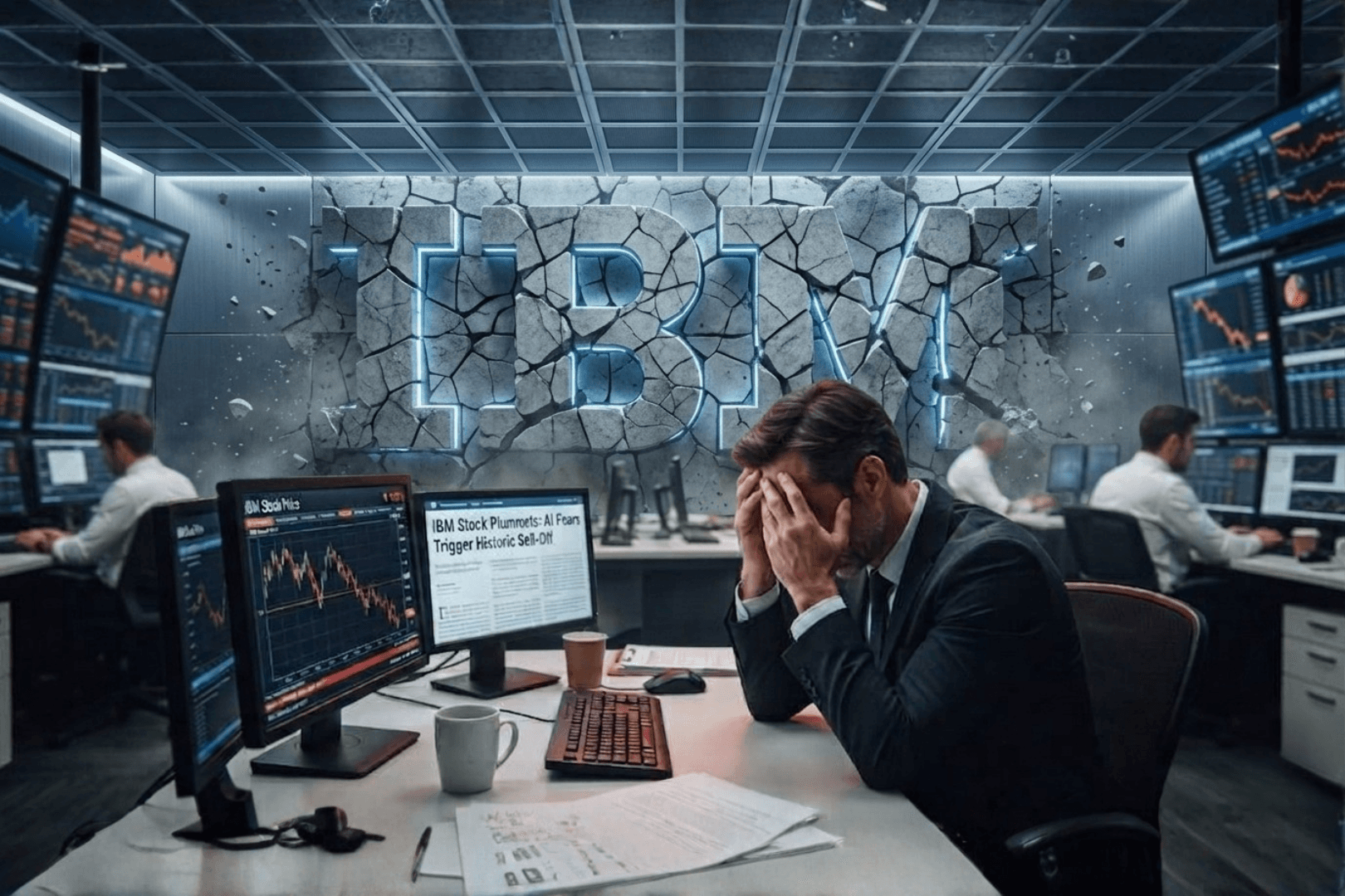 IBM Stock Plummets: How AI Disruption Fears Triggered the Worst Crash in 25 Years