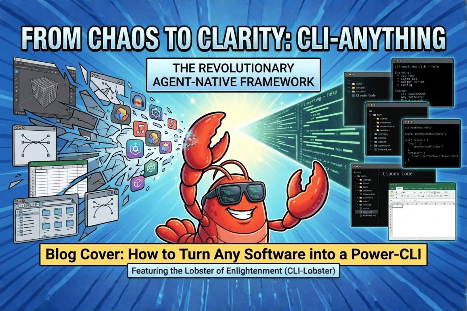 CLI-Anything open-source CLI for AI agents