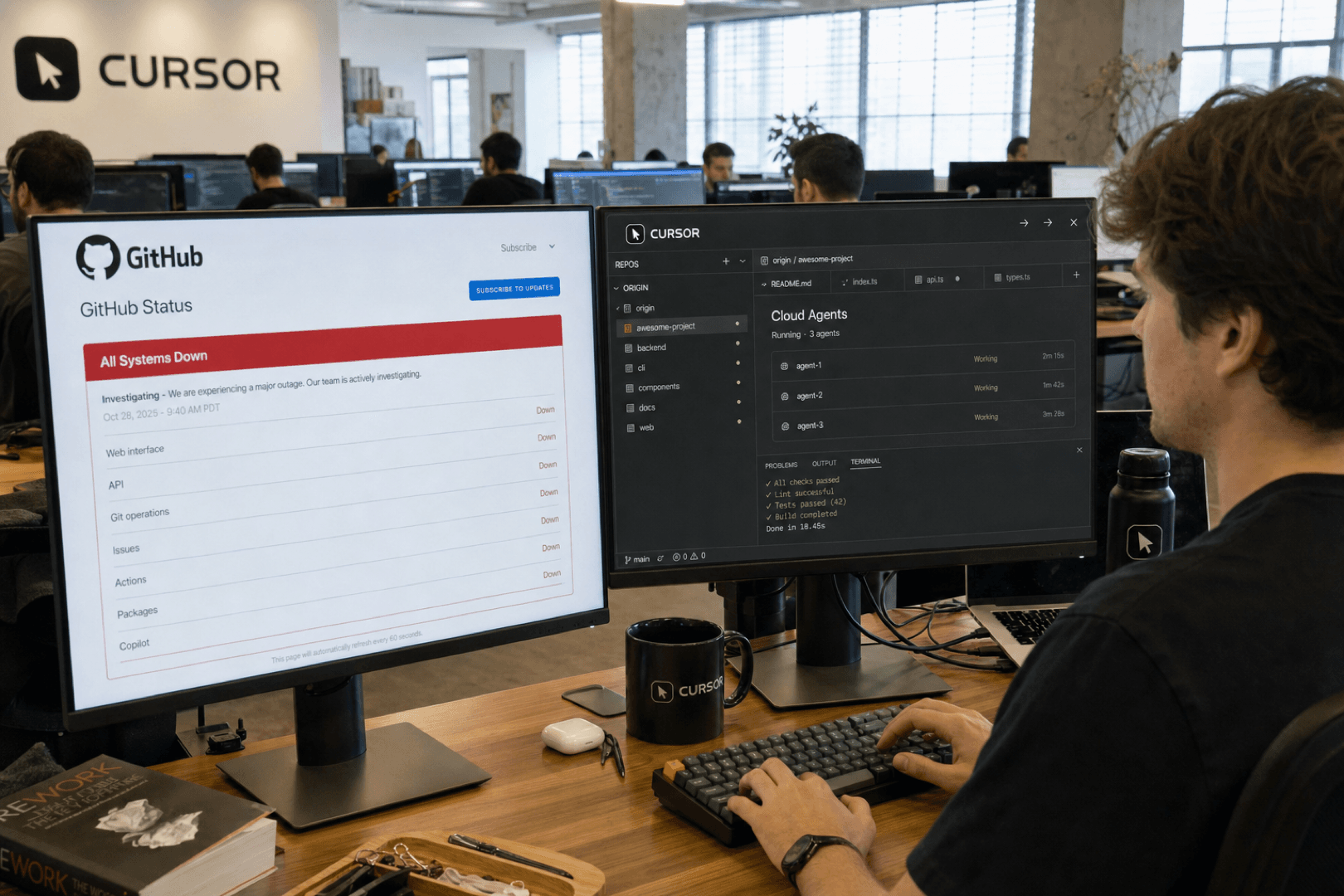 GitHub's Latest Outage Sparks Exodus: Cursor's Origin Emerges as the New Alternative