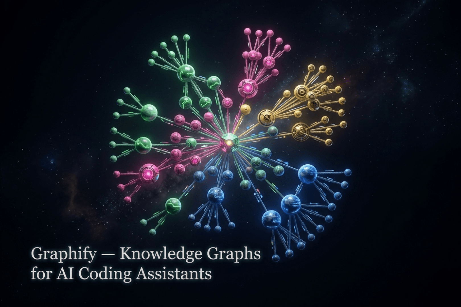 Graphify 知識圖譜 — AI 程式助手佔位封面圖