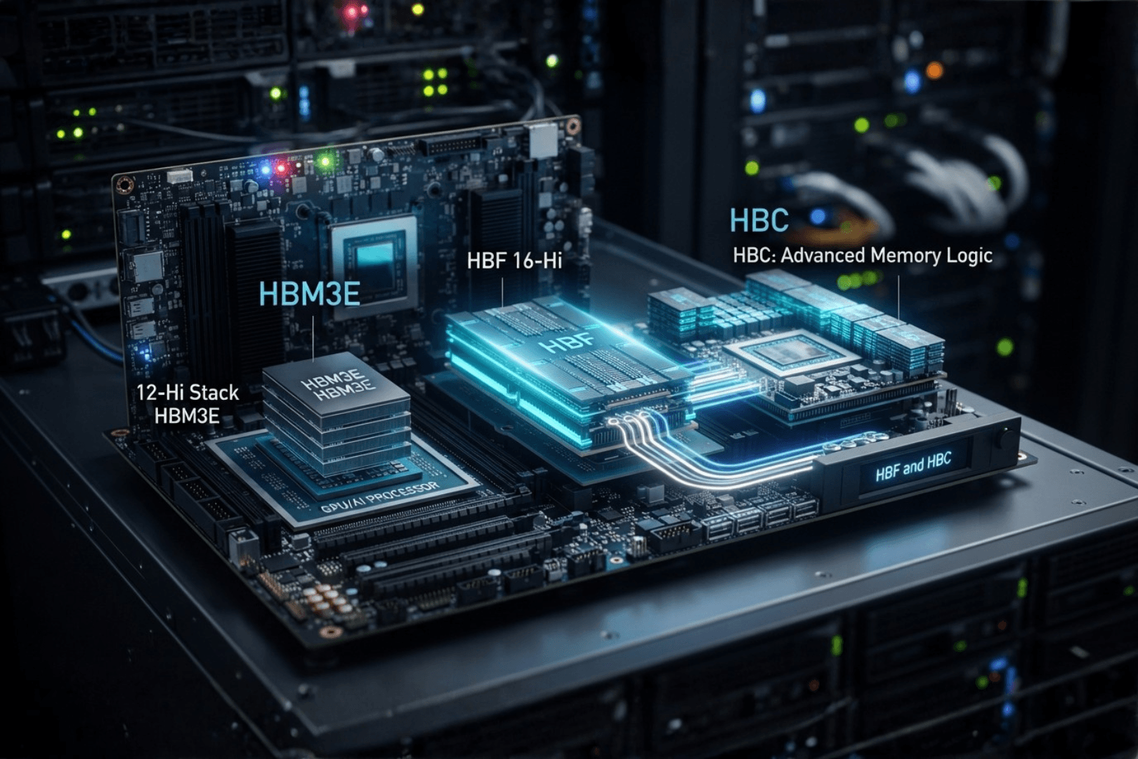 HBF and HBC: The Next Generation of AI Memory Technology Challenging HBM Dominance