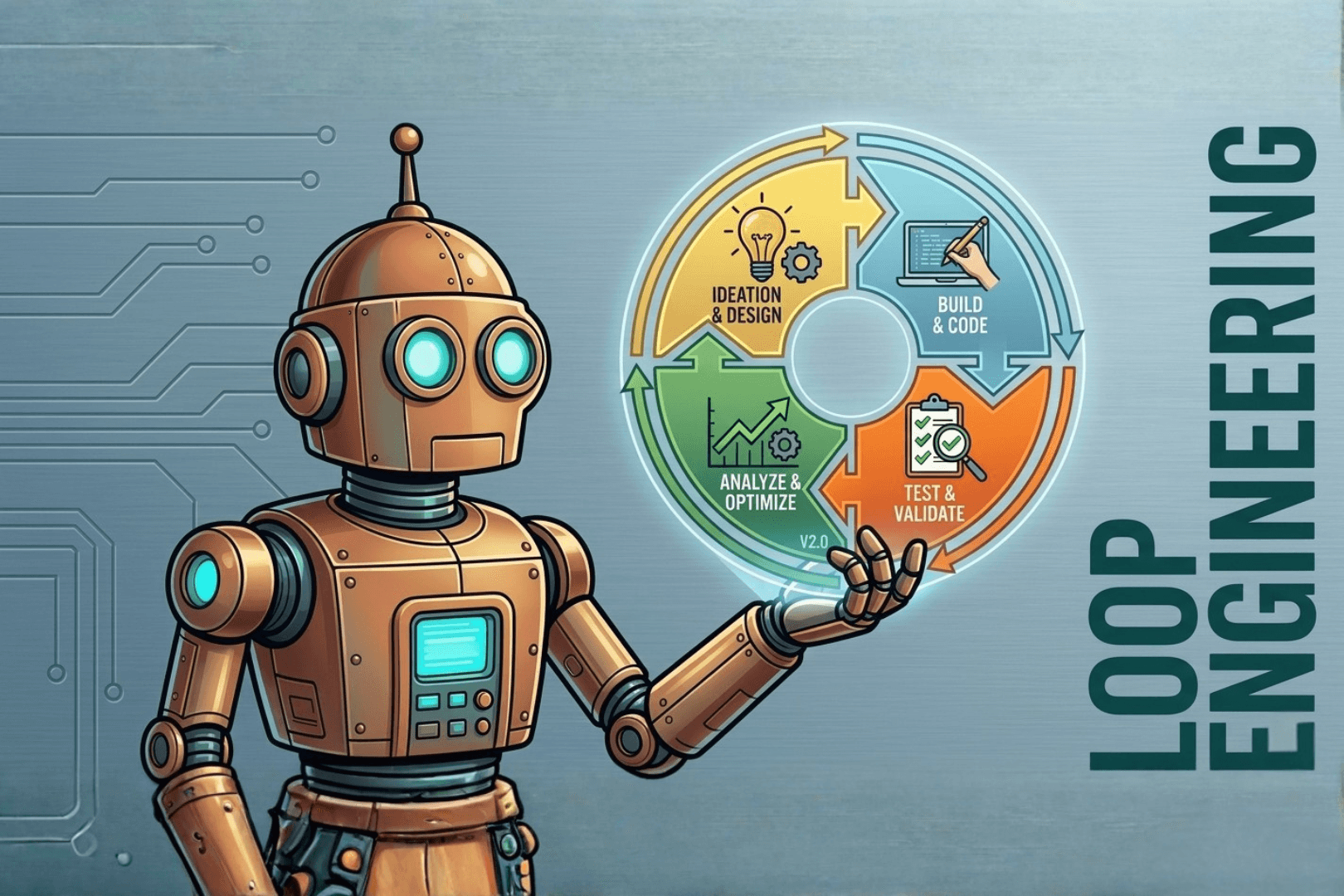 Loop Engineering — agentic feedback loop placeholder cover