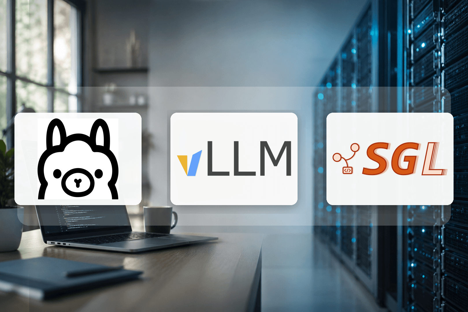 Ollama vs vLLM vs SGLang: 오픈 LLM 서빙 초보자 가이드