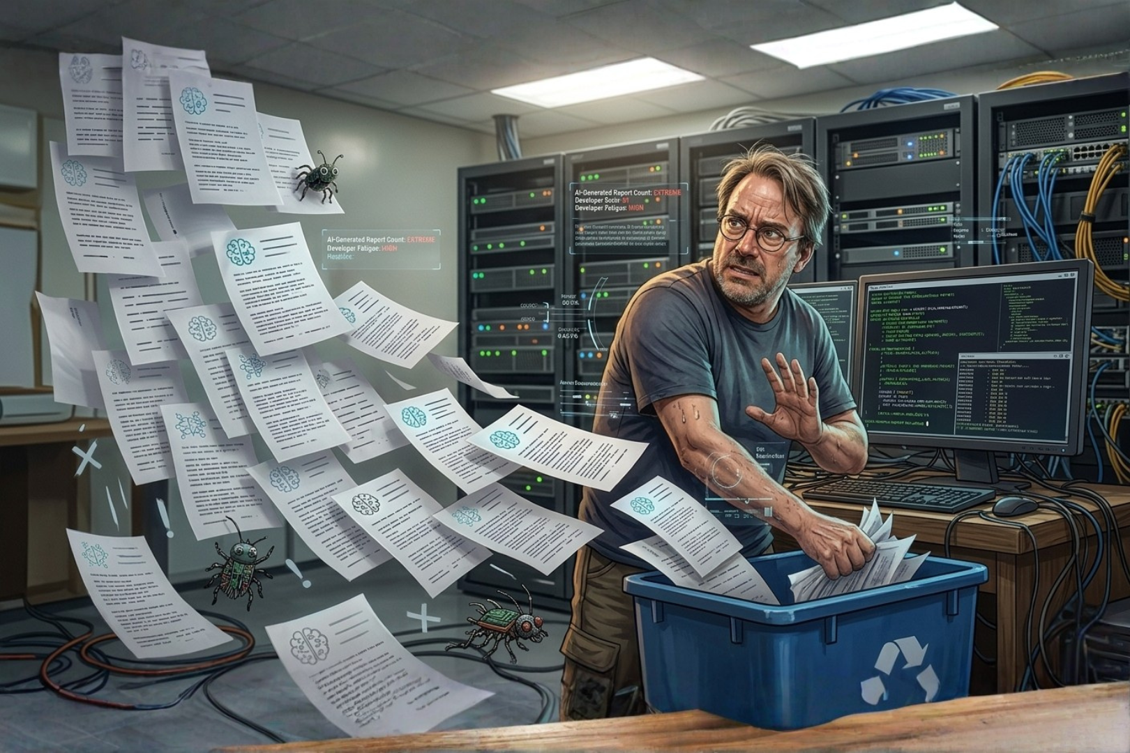 Placeholder cover for Linus Torvalds AI bug reports article