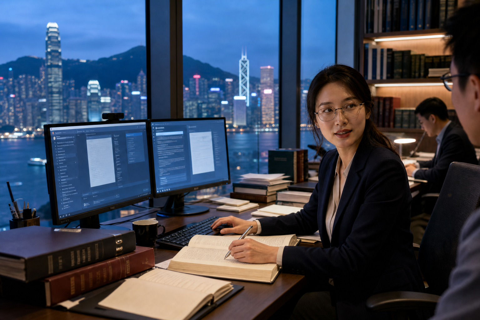 AI legal research workflow with Hong Kong law adaptation and on-premise privacy controls